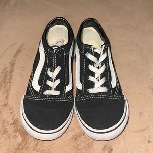 Boys vans size 10c toddler